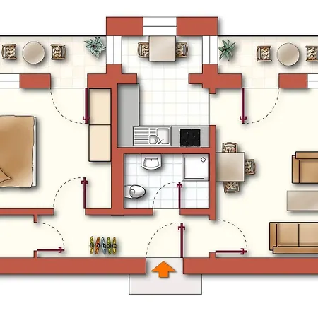 Apartamento Brise Chrissi App 07 *